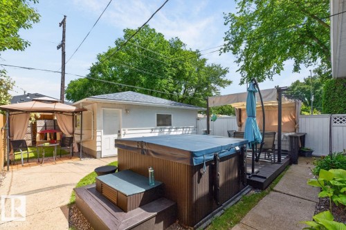 7724 97 Avenue Nw, Edmonton, AB - Outdoor With Deck Patio Veranda