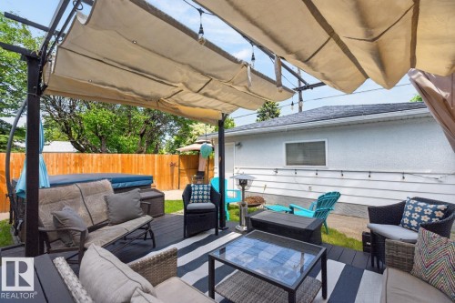 7724 97 Avenue Nw, Edmonton, AB - Outdoor With Deck Patio Veranda With Exterior