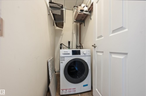 #201 9725 82 Av Nw, Edmonton, AB - Indoor Photo Showing Laundry Room