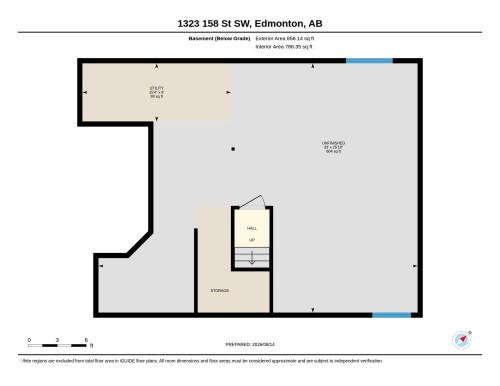 Floor plan - 1323 158 Street Sw, Edmonton, AB - Other