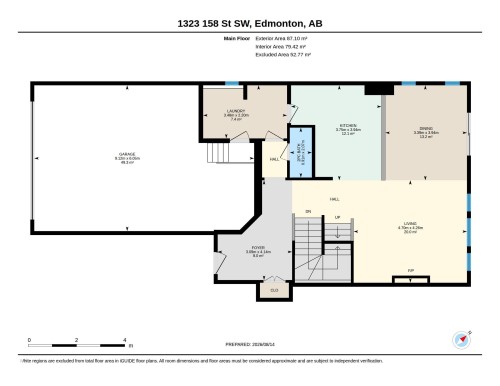 Floor plan - 1323 158 Street Sw, Edmonton, AB - Other