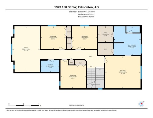 Floor plan - 1323 158 Street Sw, Edmonton, AB - Other