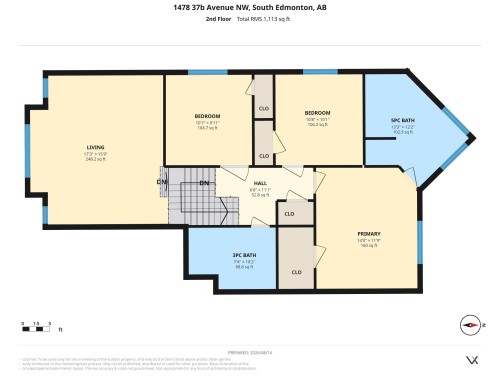 Floor plan - 1478 37B Avenue Nw, Edmonton, AB - Other