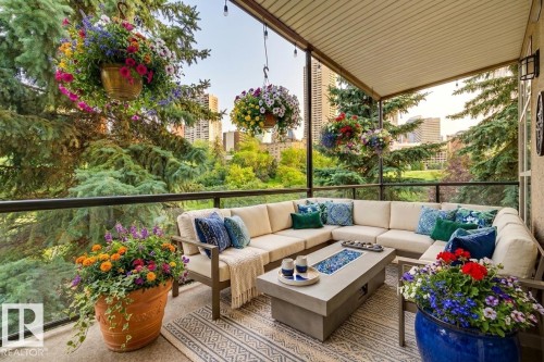 #304 9804 101 St Nw, Edmonton, AB - Outdoor With Deck Patio Veranda
