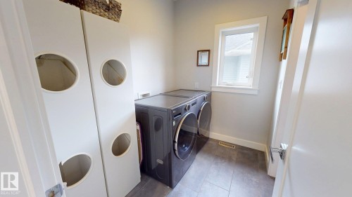 80 Ellison Court, Fort Saskatchewan, AB - Indoor Photo Showing Laundry Room