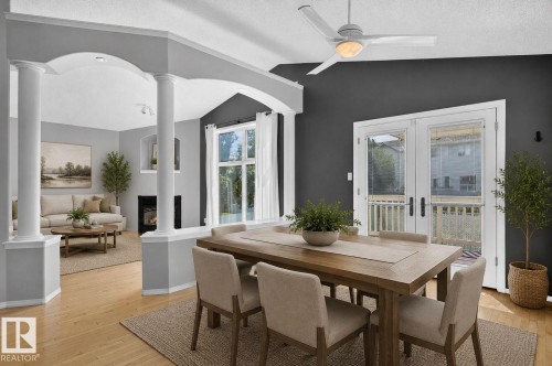 227 Wyman Lane Nw, Edmonton, AB - Indoor Photo Showing Dining Room