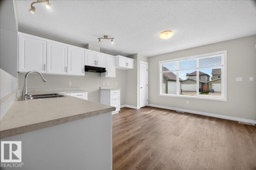 8305 Ellis Crescent Nw, Edmonton, AB - Indoor Photo Showing Kitchen With Double Sink