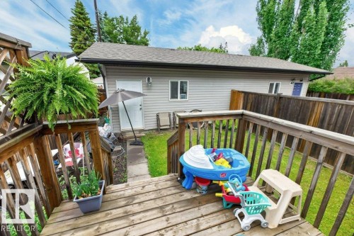 10724 72 Avenue Nw, Edmonton, AB - Outdoor With Deck Patio Veranda With Exterior