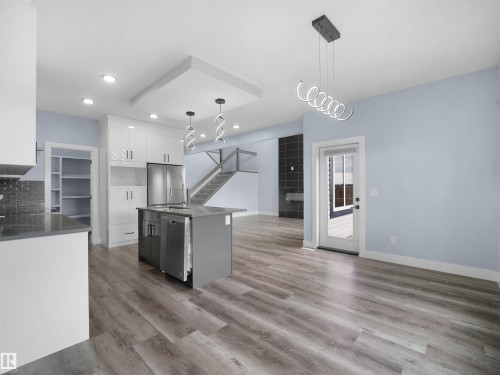 829 Morris Avenue, Leduc, AB - Indoor Photo Showing Kitchen