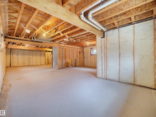 829 Morris Avenue, Leduc, AB - Indoor Photo Showing Basement