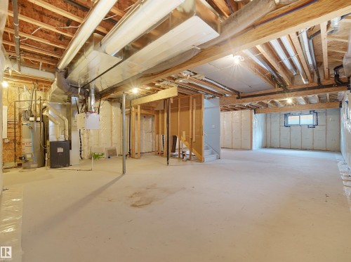 829 Morris Avenue, Leduc, AB - Indoor Photo Showing Basement