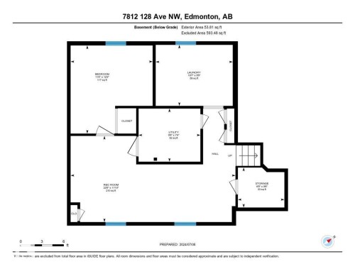 Floor plan - 7812 128 Avenue Nw, Edmonton, AB - Other