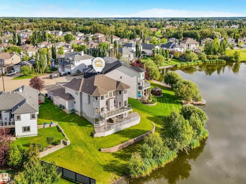 22 Shores Drive, Leduc, AB - Outdoor With Body Of Water With View
