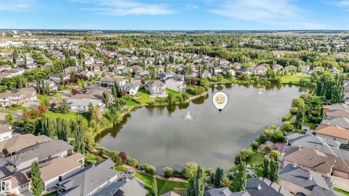 22 Shores Drive, Leduc, AB - Outdoor With Body Of Water With View
