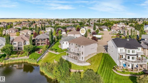 22 Shores Drive, Leduc, AB - Outdoor With Body Of Water With View