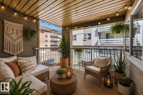 #107 10138 116 St Nw, Edmonton, AB - Outdoor With Deck Patio Veranda