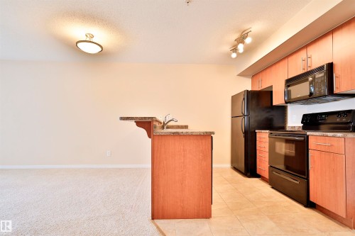 #213 6925 199 St Nw, Edmonton, AB - Indoor Photo Showing Kitchen