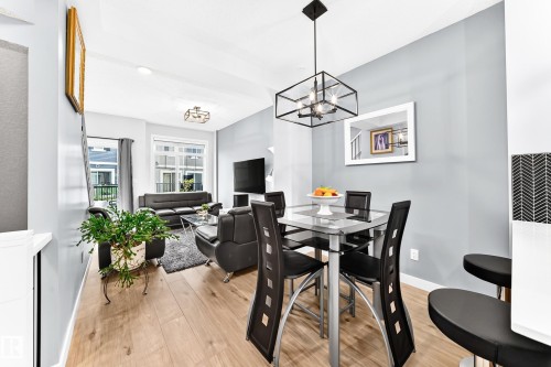 #15 6214 Cartmell Ct Sw, Edmonton, AB - Indoor Photo Showing Dining Room