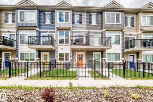 #15 6214 Cartmell Ct Sw, Edmonton, AB - Outdoor With Balcony With Facade