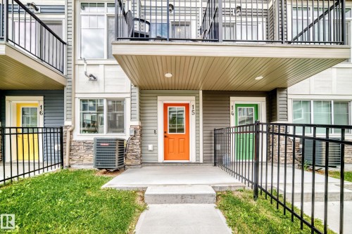 #15 6214 Cartmell Ct Sw, Edmonton, AB - Outdoor With Balcony