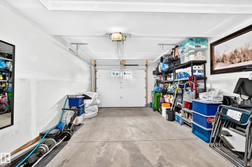 #15 6214 Cartmell Ct Sw, Edmonton, AB - Indoor Photo Showing Garage
