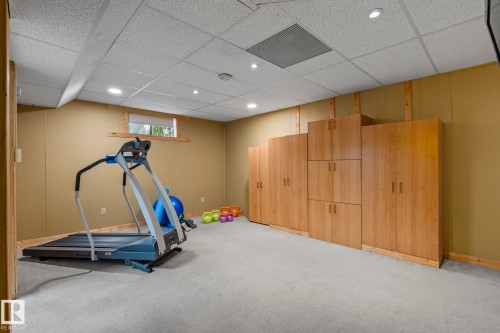 4111 131 Avenue Nw, Edmonton, AB - Indoor Photo Showing Gym Room