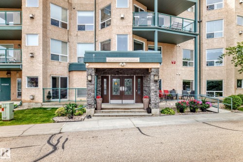 #209 102 Bridgeport Cx, Leduc, AB - Outdoor With Balcony With Facade