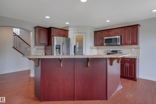 24 Birchmont Drive, Leduc, AB - Indoor Photo Showing Kitchen