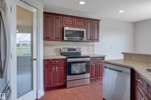 24 Birchmont Drive, Leduc, AB - Indoor Photo Showing Kitchen