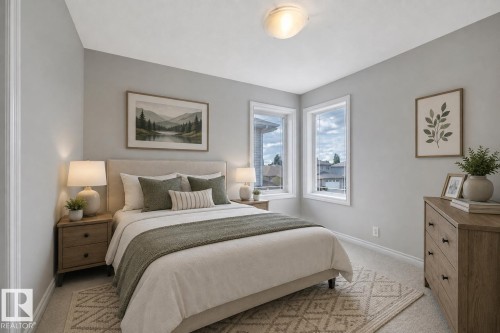 24 Birchmont Drive, Leduc, AB - Indoor Photo Showing Bedroom