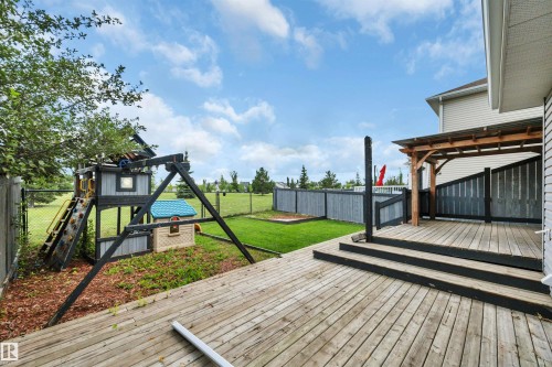 24 Birchmont Drive, Leduc, AB - Outdoor With Deck Patio Veranda With Exterior