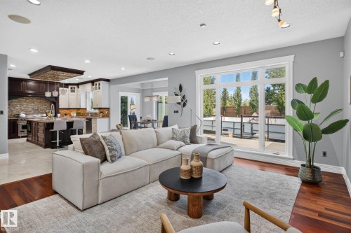 93 Nottingham Point, Sherwood Park, AB - Indoor Photo Showing Living Room