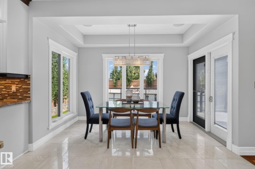 93 Nottingham Point, Sherwood Park, AB - Indoor Photo Showing Dining Room