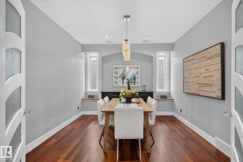 93 Nottingham Point, Sherwood Park, AB - Indoor Photo Showing Dining Room