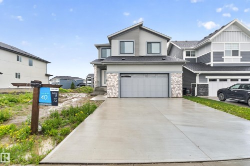 132 Edgewater Circle, Leduc, AB - Outdoor With Facade