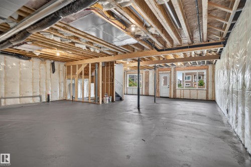 132 Edgewater Circle, Leduc, AB - Indoor Photo Showing Basement