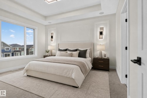 132 Edgewater Circle, Leduc, AB - Indoor Photo Showing Bedroom
