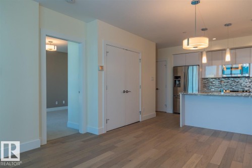 #401 11969 Jasper Av Nw, Edmonton, AB - Indoor Photo Showing Kitchen