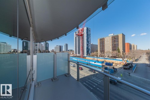#401 11969 Jasper Av Nw, Edmonton, AB - Outdoor With Balcony