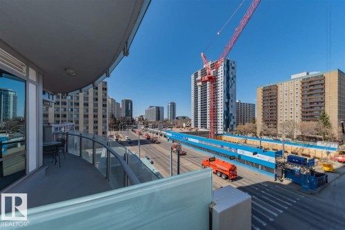 #401 11969 Jasper Av Nw, Edmonton, AB - Outdoor With Balcony