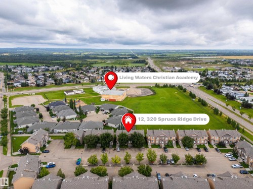#12 320 Spruce Ridge Rd, Spruce Grove, AB - Outdoor With View
