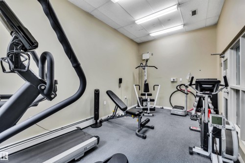 #104 612 111 St Sw, Edmonton, AB - Indoor Photo Showing Gym Room