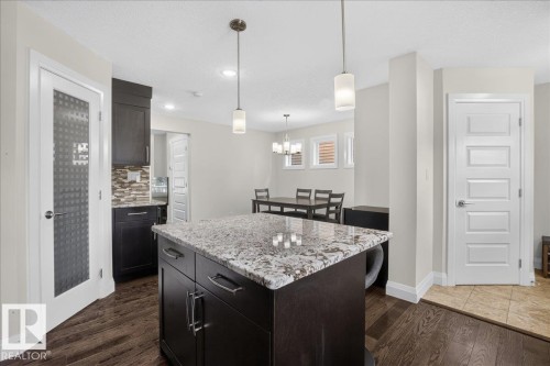 10210 151 Street Nw, Edmonton, AB - Indoor Photo Showing Kitchen With Upgraded Kitchen