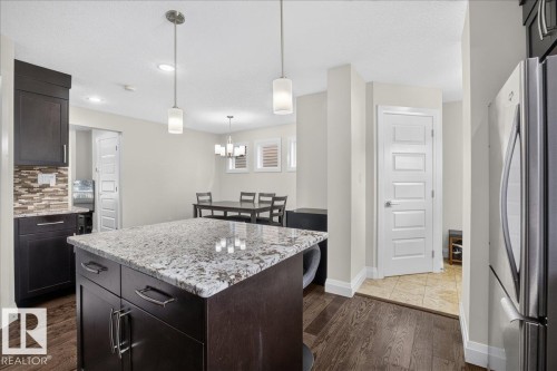 10210 151 Street Nw, Edmonton, AB - Indoor Photo Showing Kitchen With Upgraded Kitchen