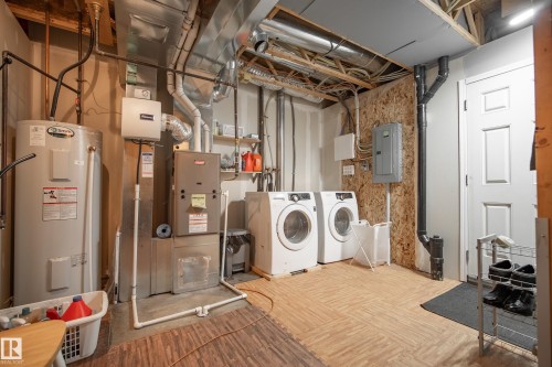#81 4050 Savaryn Dr Sw, Edmonton, AB - Indoor Photo Showing Laundry Room