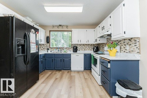 3909 43 Avenue, Leduc, AB - Indoor Photo Showing Kitchen With Upgraded Kitchen