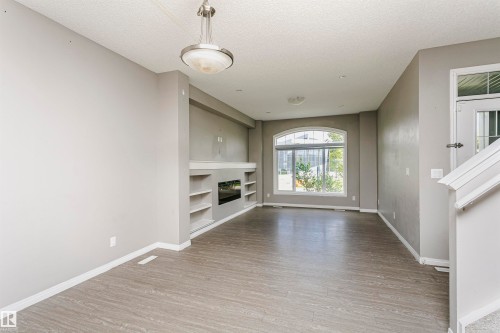 8103 Chappelle Way Sw, Edmonton, AB - Indoor With Fireplace