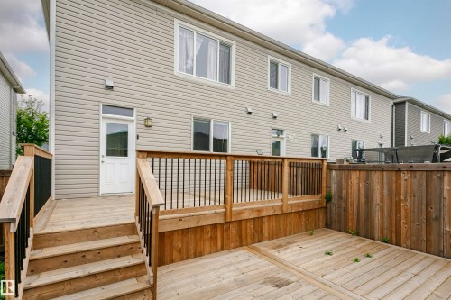 8103 Chappelle Way Sw, Edmonton, AB - Outdoor With Deck Patio Veranda With Exterior