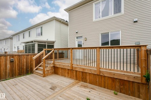 8103 Chappelle Way Sw, Edmonton, AB - Outdoor With Deck Patio Veranda With Exterior