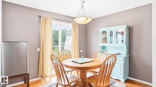 #58 8304 11 Av Sw, Edmonton, AB - Indoor Photo Showing Dining Room